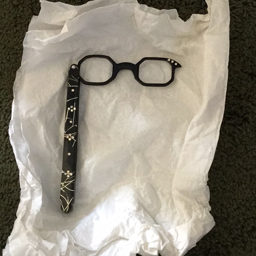 1950s Lorgnette Folding Opera Glasses